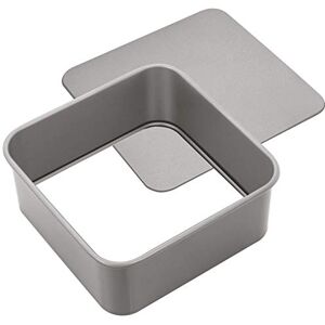 Judge Non-Stick Square 7" Cake Tin with Loose Base, Dishwasher Safe, 18cm x 18cm x 7cm Judge Non-Stick Square 7" Cake Tin with Loose Base, Dishwasher Safe, 18cm x 18cm x 7cm