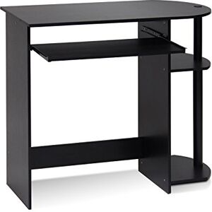 Furinno Simplistic Easy Assembly Computer Desk, Study Desk, Writing Desk, Espresso Furinno Simplistic Easy Assembly Computer Desk, Study Desk, Writing Desk, Espresso