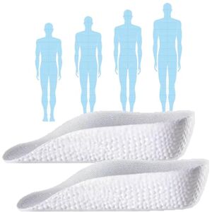 MIOKUKO Orthopedic Highpads 1.0, Arch Support Insoles, Adjustable Orthopedic Heel Lift Inserts, Orthopedic Insoles Height Increase for Arch Pain (Grey,1.37in/3.5cm) MIOKUKO Orthopedic Highpads 1.0, Arch Support Insoles, Adjustable Orthopedic Heel Lift Inserts, Orthopedic Insoles Height Increase for Arch Pain (Grey,1.37in/3.5cm)