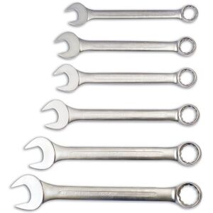 Laser 4887 Jumbo Combination Spanner Set 6pc Laser 4887 Jumbo Combination Spanner Set 6pc