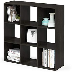 Furinno Pelli Cubic Storage Cabinet, 3x3, Espresso Furinno Pelli Cubic Storage Cabinet, 3x3, Espresso