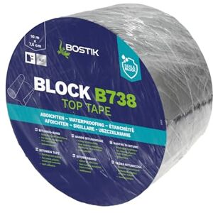 Bostik 30608002 Battery Band Aluminium Façade Protection, 7,5cm x 10m Bostik 30608002 Battery Band Aluminium Façade Protection, 7,5cm x 10m