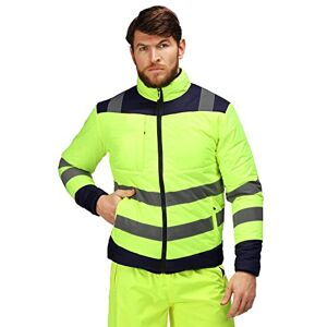 Regatta Professional Mens Hi-vis Baffle Padded Jacket, Yellow, XXL EU Regatta Professional Mens Hi-vis Baffle Padded Jacket, Yellow, XXL EU