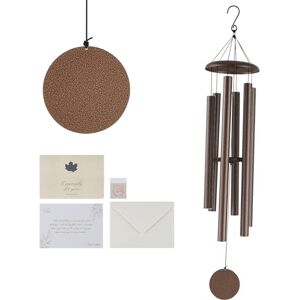 VEVOR Deep Tone Wind Chimes, 1270mm, 6 Tubes Memorial Chime for Anniversary Grace Outdoor Decor for Your Patio, Porch, Garden & Backyard, Copper Vein VEVOR Deep Tone Wind Chimes, 1270mm, 6 Tubes Memorial Chime for Anniversary Grace Outdoor Decor for Your Patio, Porch, Garden & Backyard, Copper Vein