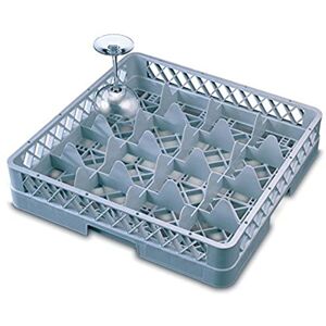 Genware NEV-GR16-4 Glass Rack, 16 Comp With 4 Extenders Genware NEV-GR16-4 Glass Rack, 16 Comp With 4 Extenders