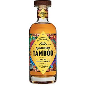 ANGOSTURA Tamboo Caribbean Spiced Spirit Drink 40% ABV 70cl Notes of Vanilla, Nutmeg & Smoky Cardamom ANGOSTURA Tamboo Caribbean Spiced Spirit Drink 40% ABV 70cl Notes of Vanilla, Nutmeg & Smoky Cardamom
