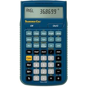 Calculated Industries 4400 Tradesman Calc Trades Math Conversion Calculator Calculated Industries 4400 Tradesman Calc Trades Math Conversion Calculator