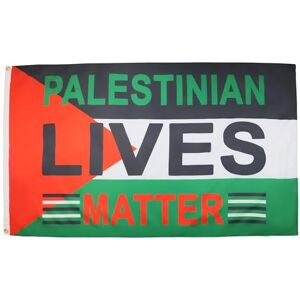 AZ FLAG Palestine Palestinian Lives Matter Flag 3x5 Ft 100D Polyester Palestinian Banner with Two Metal Grommets Fade Resistant Vivid Colors 3' x 5' Feet 150x90 Cm AZ FLAG Palestine Palestinian Lives Matter Flag 3x5 Ft 100D Polyester Palestinian Banner with Two Metal Grommets Fade Resistant Vivid Colors 3' x 5' Feet 150x90 Cm