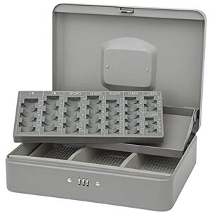 WEDO 149758012 Box with Combination Lock 30 x 24 x 9 cm Grey WEDO 149758012 Box with Combination Lock 30 x 24 x 9 cm Grey