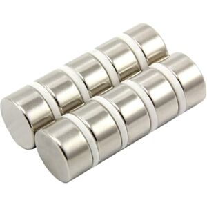 FIRST4MAGNETS N42 Neodymium Magnet for Arts, Crafts, Model Making, DIY, Hobbies, Office, and Home 20mm dia x 10mm thick 12.1kg Pull Pack of 10 FIRST4MAGNETS N42 Neodymium Magnet for Arts, Crafts, Model Making, DIY, Hobbies, Office, and Home 20mm dia x 10mm thick 12.1kg Pull Pack of 10
