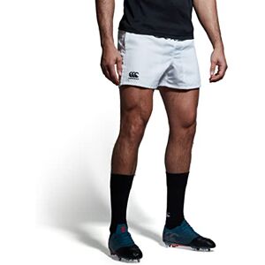Canterbury Men's Professional Polyester Shorts Rugby Short Internal Drawstring & Pockets Gym/Training Short Gym Shorts, White, XS Canterbury Men's Professional Polyester Shorts Rugby Short Internal Drawstring & Pockets Gym/Training Short Gym Shorts, White, XS