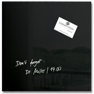 Sigel GL157 Premium Glass magnetic Board, glossy surface, 30 x 30 cm, easy mounting, Black Artverum Sigel GL157 Premium Glass magnetic Board, glossy surface, 30 x 30 cm, easy mounting, Black Artverum