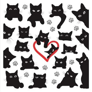 AG Design Cat Kitchen, Living Room, Office, Bedroom Wall Stickers, Wall Stickers, Decals 30 x 30 cm SSA 3894 AG Design Cat Kitchen, Living Room, Office, Bedroom Wall Stickers, Wall Stickers, Decals 30 x 30 cm SSA 3894