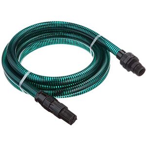 AL-KO 110005 Suction Hose 3/4 inch, 4 m, Includes a Threaded Nipple 1 inch, Strainer and Back-Flow Valve AL-KO 110005 Suction Hose 3/4 inch, 4 m, Includes a Threaded Nipple 1 inch, Strainer and Back-Flow Valve