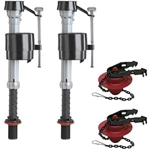 Fluidmaster K-400A-5004 Universal Toilet Fill Valve and 2 in. Toilet Flapper Repair Kit Fluidmaster K-400A-5004 Universal Toilet Fill Valve and 2 in. Toilet Flapper Repair Kit