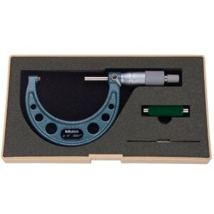 Mitutoyo 103-217 Series-103 Outside Micrometre with Ratchet Stop, 2"-3" Range, 0.0001" Graduation Mitutoyo 103-217 Series-103 Outside Micrometre with Ratchet Stop, 2"-3" Range, 0.0001" Graduation