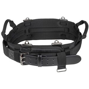 KLEIN TOOLS 55918 Tool Belt, Electrician Tool Belt for use with Modular Pouches from Click Lock Modular System, Size M KLEIN TOOLS 55918 Tool Belt, Electrician Tool Belt for use with Modular Pouches from Click Lock Modular System, Size M