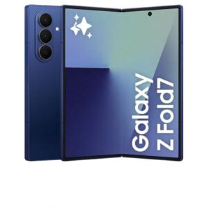 SAMSUNG Galaxy Z Fold7 AI Phone, Thin and Light Foldable Design, Large Screen, 200MP Camera, 256GB Storage, 12GB Memory, 4400 mAh Battery, Blue Shadow, 3 Year Extended Warranty (UK Version) SAMSUNG Galaxy Z Fold7 AI Phone, Thin and Light Foldable Design, Large Screen, 200MP Camera, 256GB Storage, 12GB Memory, 4400 mAh Battery, Blue Shadow, 3 Year Extended Warranty (UK Version)