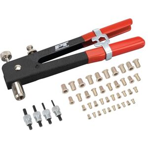PERFORMANCE TOOL W2006 SAE Rivet Nut Kit Set, Riveter Tool, Rivet Nut Gun, Thread Hand Riveter, Rivet Gun, Riveting Tools with 45pc, Metric Rivet Nuts Included -/32, 8-32, 10-24, 1/4-20 PERFORMANCE TOOL W2006 SAE Rivet Nut Kit Set, Riveter Tool, Rivet Nut Gun, Thread Hand Riveter, Rivet Gun, Riveting Tools with 45pc, Metric Rivet Nuts Included -/32, 8-32, 10-24, 1/4-20