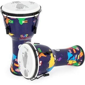 Percussion Plus World Slap Djembe mechanically tuned 8 Percussion Plus World Slap Djembe mechanically tuned 8