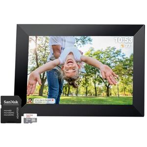Praktica 10" Digital Photo Frame 1280 x 800 with Wi-Fi and Frameo Software + Sandisk 32GB MicroSD Card Praktica 10" Digital Photo Frame 1280 x 800 with Wi-Fi and Frameo Software + Sandisk 32GB MicroSD Card