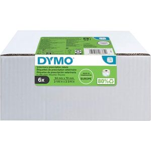 Dymo LabelWriter Veterinary Prescription Labels 54 mm x 70 mm 2400 labels Dymo LabelWriter Veterinary Prescription Labels 54 mm x 70 mm 2400 labels