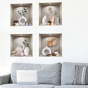 Ambiance Sticker Decorative Wall Stickers for Adult Bedroom Self-Adhesive 3D Kitchen Wall Sticker 60 x 60 cm Ambiance Sticker Decorative Wall Stickers for Adult Bedroom Self-Adhesive 3D Kitchen Wall Sticker 60 x 60 cm