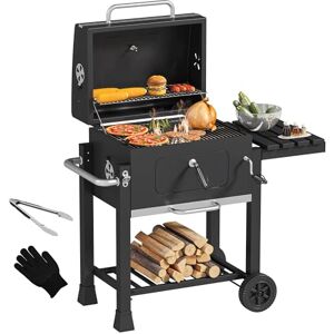 YITAHOME XL Charcoal Grill with Temperature Gauge & Adjustable Coal Tray Portable BBQ Smoker for Outdoor Cooking, Patio, Camping Trips (Includes Grill Accessories Kit) YITAHOME XL Charcoal Grill with Temperature Gauge & Adjustable Coal Tray Portable BBQ Smoker for Outdoor Cooking, Patio, Camping Trips (Includes Grill Accessories Kit)