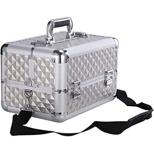 Taekhw Makeup Train Case for Girls Cosmetic Box Jewelry Organizer Lockable Trays Carrying with H and le Makeup Storage Box Taekhw Makeup Train Case for Girls Cosmetic Box Jewelry Organizer Lockable Trays Carrying with H and le Makeup Storage Box