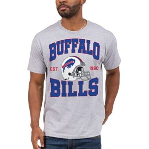 Junk Food Unisex's NFL Team Helmet T-Shirt Adult, Buffalo Bills-Heather Grey, XL Junk Food Unisex's NFL Team Helmet T-Shirt Adult, Buffalo Bills-Heather Grey, XL