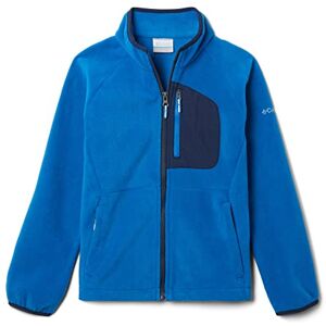 Columbia Unisex Kids Fast Trek Fleece Full Zip, Full Zip Fleece Jacket, Bright Indigo/Collegiate Navy, Size XL Columbia Unisex Kids Fast Trek Fleece Full Zip, Full Zip Fleece Jacket, Bright Indigo/Collegiate Navy, Size XL