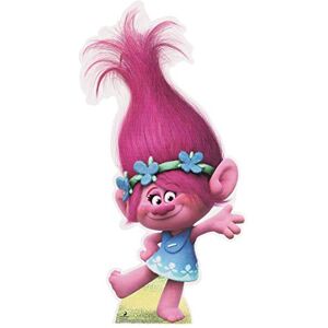 STAR CUTOUTS STARL CUT OUTS Princess Poppy Trolls, Multi-Colour STAR CUTOUTS STARL CUT OUTS Princess Poppy Trolls, Multi-Colour