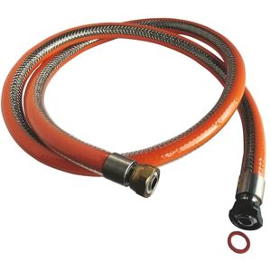 SOMATHERM FOR YOU Somatherm B607-20 Stainless Steel Hose Butane/Propane 2.00 m (Unlimited Time), Grey SOMATHERM FOR YOU Somatherm B607-20 Stainless Steel Hose Butane/Propane 2.00 m (Unlimited Time), Grey