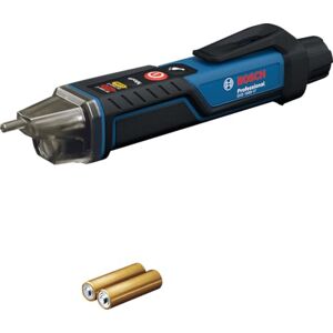 Bosch Professional Voltage Detector GVD 1000-17 (Non-Contact Voltage Detection, IP67, Dual Range 24-1000V AC, Integrated Flashlight, Belt Clip, CAT IV 1000V Tested) Bosch Professional Voltage Detector GVD 1000-17 (Non-Contact Voltage Detection, IP67, Dual Range 24-1000V AC, Integrated Flashlight, Belt Clip, CAT IV 1000V Tested)