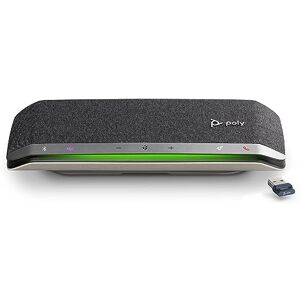 Poly Sync 40+ Smart Speakerphone Flexible Workspaces Connect to PC/Mac via BT700 Adapter and Smartphones via Bluetooth Certified for Microsoft Teams Poly Sync 40+ Smart Speakerphone Flexible Workspaces Connect to PC/Mac via BT700 Adapter and Smartphones via Bluetooth Certified for Microsoft Teams