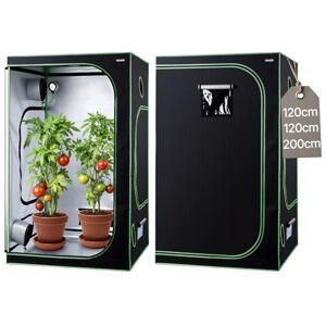 VEVOR Indoor Grow Tent, 120 x 120 x 200 cm, 600D High Reflective Mylar, Indoor Plant Tent with Observation Window, Floor Tray & Zipper, Heavy Duty Growing Tents for Fruit Flower Veggie VEVOR Indoor Grow Tent, 120 x 120 x 200 cm, 600D High Reflective Mylar, Indoor Plant Tent with Observation Window, Floor Tray & Zipper, Heavy Duty Growing Tents for Fruit Flower Veggie