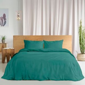 Ruggeri Duvet Cover Set 100% Pure Cotton Made in Italy Let's Color Collection! (Double, Green) Ruggeri Duvet Cover Set 100% Pure Cotton Made in Italy Let's Color Collection! (Double, Green)