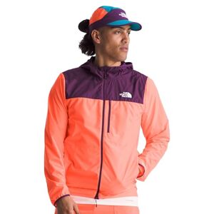 The North Face Higher Run Jacket Vivid Flame/Black Currant Purple S The North Face Higher Run Jacket Vivid Flame/Black Currant Purple S