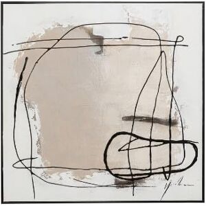 KARE Design Framed Picture Dust, Grey, Rectangular, Abstract Wall Art, Modern Design, Decorative Home Accessories for Living Room, Bedroom, 55x75cm (HxW) KARE Design Framed Picture Dust, Grey, Rectangular, Abstract Wall Art, Modern Design, Decorative Home Accessories for Living Room, Bedroom, 55x75cm (HxW)