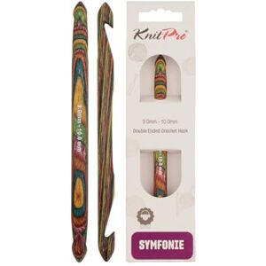 KNITPRO Symfonie Double Ended Crochet Hook 9.00-10.00mm KNITPRO Symfonie Double Ended Crochet Hook 9.00-10.00mm