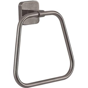 Gedy Tonga Bathroom Towel Rail, Wall Towel Rack, Towel Ring, Adhesive Towel Rack, Towel Rail without Drill, Gun Metal, Stainless Steel, 17 x 4.6 x 16 cm Gedy Tonga Bathroom Towel Rail, Wall Towel Rack, Towel Ring, Adhesive Towel Rack, Towel Rail without Drill, Gun Metal, Stainless Steel, 17 x 4.6 x 16 cm