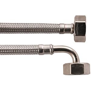 Sanitop-Wingenroth 17216 5 Device Connection Inlet Hose for Washing Machines and dishwashers, 1/2 x 2000 mm, stainlesssteel Sanitop-Wingenroth 17216 5 Device Connection Inlet Hose for Washing Machines and dishwashers, 1/2 x 2000 mm, stainlesssteel