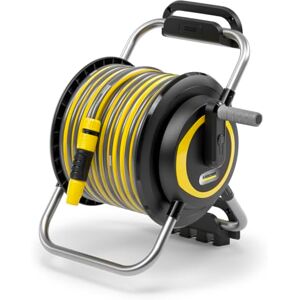 Kärcher Hose Carrier HR 4.30 Set: Flexible, Easy Storage on The Wall and for Mobile Use in The Garden, Syringe Holder, Includes 30 m Hose and Accessories, Black Kärcher Hose Carrier HR 4.30 Set: Flexible, Easy Storage on The Wall and for Mobile Use in The Garden, Syringe Holder, Includes 30 m Hose and Accessories, Black