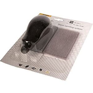Mirka Handblock-Set Sanding Block with Dust Extraction 70x125mm, Grip, Including 3 Abranet Net Sanding Strips Grit P120. Mirka Handblock-Set Sanding Block with Dust Extraction 70x125mm, Grip, Including 3 Abranet Net Sanding Strips Grit P120.