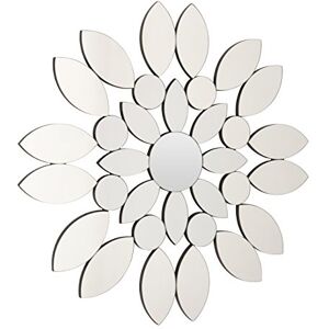 Premier Housewares Blossom Wall Mirror Silver Premier Housewares Blossom Wall Mirror Silver