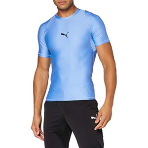 Puma Exo-Adapt Short Sleeve T-Shirt for Men, Blue, S Puma Exo-Adapt Short Sleeve T-Shirt for Men, Blue, S