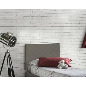 Talamo Italia Bed headboard Cleziana, Headboard in faux leather on the wall, 100% Made in Italy, suitable for single bed, Cm 90x60, Dove-gray Talamo Italia Bed headboard Cleziana, Headboard in faux leather on the wall, 100% Made in Italy, suitable for single bed, Cm 90x60, Dove-gray