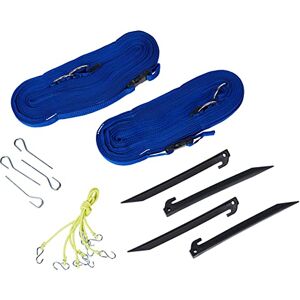 Sun Sports Adjustable Outdoor Volleyball Boundary Webbing with Ground Stakes: 1" Wide Court Line Marker, Blue (BC-Web-A) Sun Sports Adjustable Outdoor Volleyball Boundary Webbing with Ground Stakes: 1" Wide Court Line Marker, Blue (BC-Web-A)
