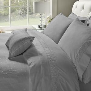 Catherine Lansfield Kelly Grey Pillow Covers H/W in Pairs 50x70cm Catherine Lansfield Kelly Grey Pillow Covers H/W in Pairs 50x70cm