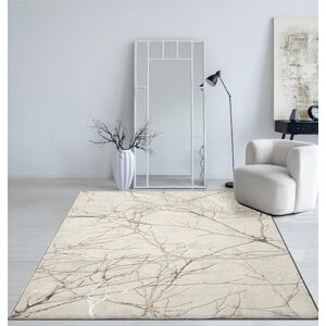 Mias Teppiche Mia's Teppiche Cielo Modern dense short pile carpet, living room, bedroom, elegant sheen, glossy fibre, high-low effect, feather, Creme, 80 x 300 cm Mias Teppiche Mia's Teppiche Cielo Modern dense short pile carpet, living room, bedroom, elegant sheen, glossy fibre, high-low effect, feather, Creme, 80 x 300 cm